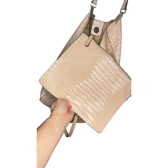 Antonio Melani Croc-embossed tote bag. - Picture 5 of 7